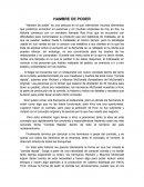 ENSAYO SOBRE EL HAMBRE DE PODER