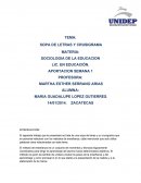 SOPA DE LETRAS Y CRUSIGRAMA SOCIOLOGIA DE LA EDUCACION