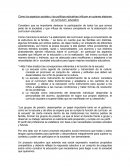 Cómo los aspectos sociales y las políticas educativas influyen en quienes elaboran un currículum educativo