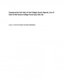 COMPARACION DEL LIBRO III DEL CODIGO PENAL VIGENTE CON EL LIBRO III DEL NUEVO CÓDIGO PENAL (LEY 550-14).