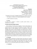 Viabilidad estrategica de Venezuela FACULTAD DE CIENCIAS JURÍDICCAS Y POLÍTICAS