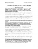El aceite de la vida LA AVENTURA DE UN CRISTIANO.