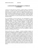 LA REVOLUCIÓN COMO CONSECUENCIA A LA TÍRANIA DE LA BURGUESÍA