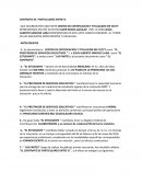 CONTRATO DE PARTICULARES ENTRE SI