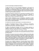 LA EDUCACIÓN MEDIA SUPERIOR EN MÉXICO
