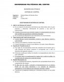 Cuestionario de teoria de control