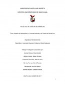 Impacto del desempleo y el mercado laboral en la Ciudad de Santa Ana