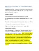 Ensayo sobre el Embarazo Precoz ¿un problema para el desarrollo mental de los adolescentes?