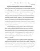 Ensayo sobre La Regresión Lineal como Herramienta de Pronóstico.