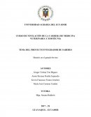 CURSO DE NIVELACIÓN DE LA CARRERA DE MEDICINA VETERINARIA Y ZOOTÉCNIA