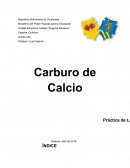 Carburo de calcio