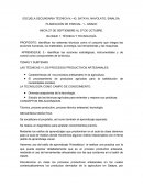 Identificar los sistemas técnicos como el conjunto que integra las acciones humanas, los materiales, la energía, las herramientas y las maquinas