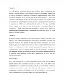 Un nuevo Analisis duda razonable