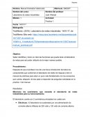 Lab redes Laboratorio de redes industriales