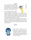 Es una de las emociones presentes en los seres humanos la cual es generada la cual es generada en un momento de satisfacción