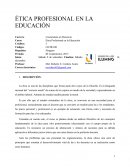 La ética es una de las disciplinas que forma parte del corpus de la filosofía