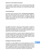 Estudio de la comercialización del producto