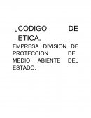 EMPRESA DIVISION DE PROTECCION DEL MEDIO ABIENTE DEL ESTADO