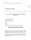 EVALUACIÓN DEL ESTADO DE NUTRICIÓN Y ORIENTACIÓN ALIMENTARIA