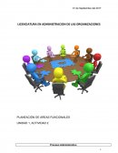 LICENCIATURA EN ADMINISTRACION DE LAS ORGANIZACIONES