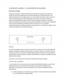 Mercado de trabajo EL MERCADO LABORAL Y LAS ENCUESTAS DE SALARIOS