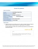 Nombre de la Evidencia de Aprendizaje: