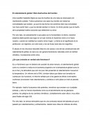 El calentamiento global: Obra destructiva del hombre