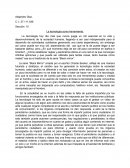 Sociedad y tecnologia moderna La tecnología como herramienta.