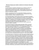 Diferentes enfoques para modelar el análisis de la hinchazón mitocondrial