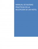 Buenas prácticas en la recepción de un hotel