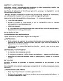 Cuales son los Apuntes sobre doctrina y jurisprudencia