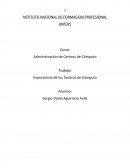 Importancias Centros de Computo Problemática sin existencia de centros de cómputo.
