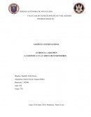 LOGISTICA Y CADENA DE SUMINISTRO FACULTAD DE CIENCIAS POLITICAS Y RELACIONES INTERNACIONALES