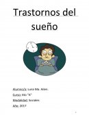 Transtornos del sueño, sus causas