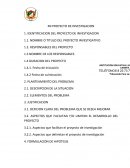 Mi proyecto de investigacion