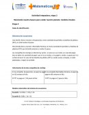 Actividad integradora Reciclando nuestra basura para cuidar nuestro planeta: modelos lineales