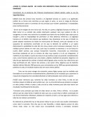 ¿Puede el Estado abatir un avion con inocentes para prevenir un atentado kamikaze?