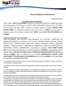 Dirección Regional de Intendencias