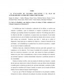 LA EVALUACIÓN DE TALLERES EDUCATIVOS Y EL PLAN DE ACTIVIDADES DEL CENTRO DEL SABER COMUNITARIO