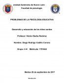 Desarrollo y educación de los niños sordos