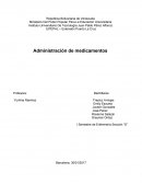 ADMINISTRACION DE MEDICAMENTOS Nombre del Capítulo: Administración: Ciencia, teoría y práctica.