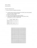 Construya una tabla con las siguientes características: Taller base de tics