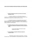 Trastornos alimenticios FACULTAD DE CIENCIAS SOCIALES ESCUELA DE PSICOLOGÍA