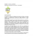 Propuesta de proyecto INGENIERIA EN MECÁNICA DE SUELOS Y TOPOGRÁFIA
