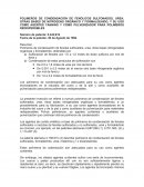 Cuales son los Polimeros de condensacion de fenolicos