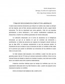 TOMA DE DECICIONES TOMA DE DECICIONES EN CONFLICTOS LABORALES