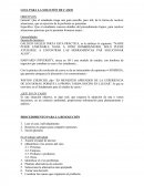 Que el estudiante tenga una guía sencilla, pero útil, de la forma de resolver situaciones, que en ejercicio de la profesión se presentan