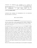 CONTRATO QUE CELEBRAN DE CONFORMIDAD CON LAS SIGUIENTES DECLARACIONES Y CLAUSULAS.