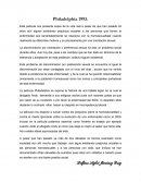 Philadelphia 1993 ensayo