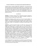 Fomato Contrato Laboral de trabajo